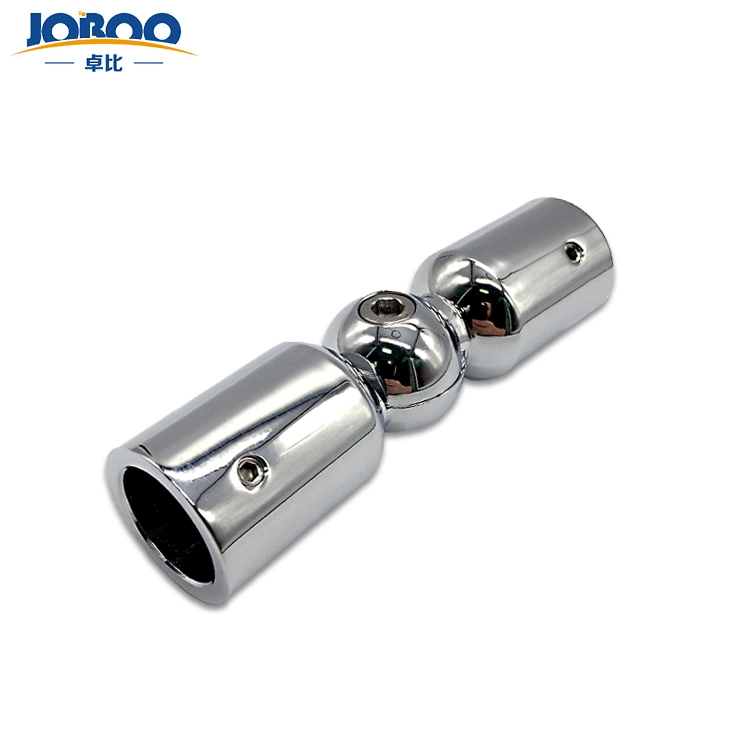 Hot Sale High Quality Brass Shower Room Flange Connector for Round Tube Glass Tube Connector